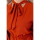 Сукня святкова, колір теракотовий, 204R601