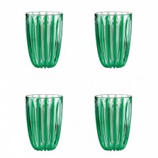 Набір склянок високих Guzzini Dolcevita 12390069 470 мл 4 шт зелений
