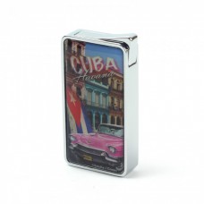 Зажигалка "CUBA", розовая машина