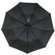 Жіноча складна парасолька-автомат від Flagman-TheBest з принтом квітів, чорна, fl0512-2