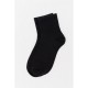 Шкарпетки жіночі однотонні, колір чорний, 151RBY- 289