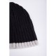Чоловіча шапка, чорно-сірого кольору, 167R7785