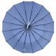 Однотонна парасолька автомат на 16 карбонових спиць антивітер від Toprain, блакитна, 0918-9