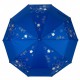Жіноча складана механічна парасолька від Toprain, синя, 0097-1