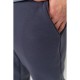 Спорт штаны мужские на флисе, цвет темно-серый, 241R001