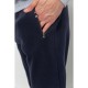 Спорт штани чоловічі на флісі, колір темно-синій, 244R41269