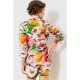 Костюм жіночий з квітковим принтом, колір різнокольоровий, 115R0451