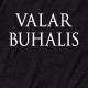 Футболка GoT "Valar buhalis" чоловіча, Чорний, L, Black, англійська