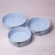 Набір роз'ємних форм для випічки з вуглецевої сталі з мармуровим антипригарним покриттям Kamille KM-6031