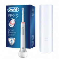 Электрическая зубная щетка Oral-B PRO3 3500 D505-513-3X-WT-Gift-Edition белая