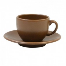Чашка с блюдцем кофейная Keramia Табако 24-237-048 95 мл