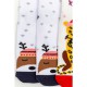 Комплект жіночих новорічних шкарпеток 3 пари, колір молочний, білий, сірий, 151R264