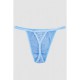 Труси жіночі стрінги, колір блакитний, 242R034