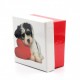 Коробка подарункова ООТВ Собака із серцем 8 х 8 см