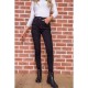 Стрейчеві жіночі джинси, чорного кольору, 167R202 3