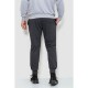 Спорт штани чоловічі двонитка, колір темно-сірий, 241R8005