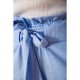 Жіночі шорти на гумці, з поясом, колір Блакитний, 102R305