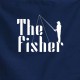 Фартух "The Fisher", Синій, Blue, англійська