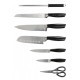 Набір ножів Edenberg EB-971 8 предметів чорний
