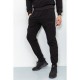 Спорт штани чоловічі двонитка, колір чорний, 223R006
