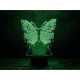 Змінна пластина для 3D ламп "Метелик" 3DTOYSLAMP