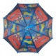 Детский зонт-трость "Тачки" от Paolo Rossi для мальчика, разноцветный, 0008-6