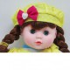 Мягкая кукла "Lovely doll" (желтый)
