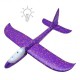 Пенопластовый планер-самолетик, 48 см, со светом, фиолетовый
