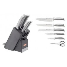 Набір ножів Edenberg EB-11023-Dark-grey 7 предметів темно-сірий