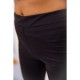 Однотонні жіночі лосини, чорного кольору, 167R741