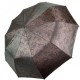 Женский зонт полуавтомат коричневый с жаккардовым куполом "хамелеон" от Bellissimo М0524-6