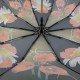 Жіноча парасолька напівавтомат "S&L" з білими ромашками, 043006-2