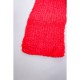 Комплект із шапки та шарфа, для дівчинки, коралово-білого кольору, 167R8882
