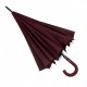 Жіноча парасолька-тростина, напівавтомат від Toprain, бордова (хамелеон), 01002-5