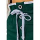 Однотонная мини-юбка, темно-зеленого цвета, 119R310