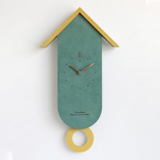 Настінний годинник Mandelda Cuckoo - Green