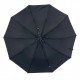 Чоловіча парасолька напівавтомат Toprain, чорна, 0351-1