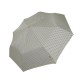 Механічна компактна парасолька в горошок від фірми SL, біла, 035013-3