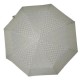 Механический компактный зонт в горошек от фирмы SL, белый, 035013-3