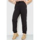 Спорт штаны женские демисезонные, цвет черный, 129R1488