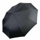 Сімейна складна парасолька напівавтомат на 10 спиць з великим куполом від TheBest, антивітер, чорна, 0731-1