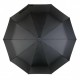 Мужской зонт полуавтомат с ручкой крюк от Bellissimo, черный, М0526-1