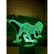 Змінна пластина для 3D світильника "Монолофозавр" 3DTOYSLAMP