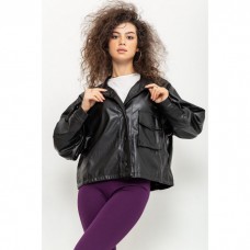 Куртка жіноча демісезонна, колір чорний, 129R112