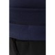 Худи мужской на флисе однотонный, цвет темно-синий, 241R2650