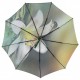 Жіноча парасолька-автомат у подарунковій упаковці на 9 спиць із квітковим принтом від Frei Regen, зелена ручка, 09086-4