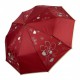 Жіноча складана механічна парасолька від Toprain, бордова, 0097-2