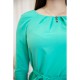 Блузка з рукавами 3/4 і поясом, колір Зелений, 1