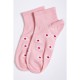 Жіночі шкарпетки персикового кольору з візерунком 1