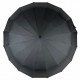 Чоловіча складана парасолька-автомат з великим куполом на 16 спиць від Toprain, антивітер, чорна, Тор 09150-1